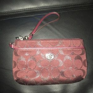Coach wristlet